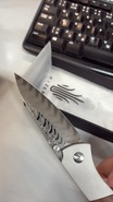 Kizer Spitfire Damascus Alumínium &amp; Mkuruti Fa V3690A3 - KNIFESTOCK