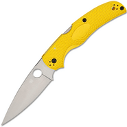 Spyderco Native Chief Salt Yellow Lightweight CPM MagnaCut Reveal 14 C244PYL - KNIFESTOCK