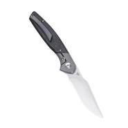 Kizer Manganas Grazioso Frame Lock Knife, Titanium &amp; Carbon Fiber - KI4572A1 - KNIFESTOCK