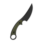 QPS Viper 10Cr15MoV, svart stonewash, Handtag: OD Grön G10 QS166-B2 - KNIFESTOCK