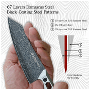 Dellinger Utility Knife 130 mm Dellinger Brilliance - KNIFESTOCK