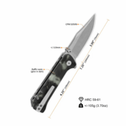 QSP Knife Grebe  QS147-E1 - KNIFESTOCK