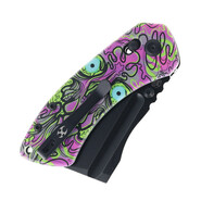 Kansept Korvid V Blackwash D2 Jade G10 with Purple Undead Print TE2030V5 - KNIFESTOCK