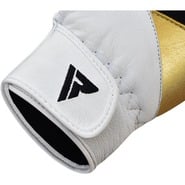 RDX GYM GLOVE LEATHER S11 WHITE/BLACK XXXL - KNIFESTOCK