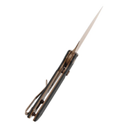 Tenable Knives Fenrir Rose Gold-belagd Nitro V, Svart G10 - KNIFESTOCK