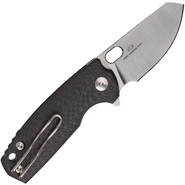 FOX KNIVES FOX/Vox Baby Core Folding Knife - M390 Satin Blade - Carbon Fiber Handle- FX -608 CF - KNIFESTOCK