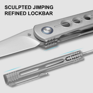 Kizer Feist 2 X Series M390 Titanium - KNIFESTOCK