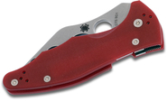 Spyderco Yojimbo 2 G-10 Red Trainer C85TR2 - KNIFESTOCK