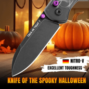 Kizer Halloween Special Clutch Lock Drop Bear Azo Nitro V Acrylic V3619A8 - KNIFESTOCK