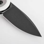 Vosteed Corgi Pup 14C28N Fekete Stonewash Fehér G10 A0718 - KNIFESTOCK