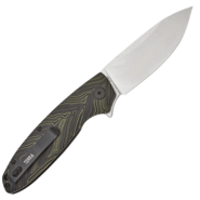Petrified Fish PFB01 Terra Stonewashed D2 Green Gmascus G10 PFB01GRDMW - KNIFESTOCK