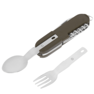 Pentagon Olaf Camping Utensils (TACMAVEN) (BF) D19005-06-Olive Green-PER PIECE - KNIFESTOCK