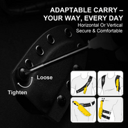 Kizer Drop Bear Fix AEB-L,Satin,G10 - KNIFESTOCK