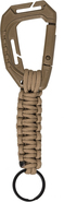 STURM mousqueton avec porte-clés, coyote brun - KNIFESTOCK