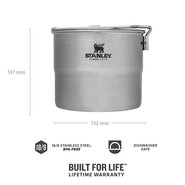 STANLEY The Stainless Steel Cook Set For Two - KNIFESTOCK