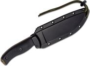 ESEE Model 6 Dark Earth Blade, 3D Black G-10 6PDE-001 - KNIFESTOCK