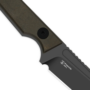 Kizer Phasmids AEB-L, Grau Stonewashed, Schokoladen-Gletscher 1079A2 - KNIFESTOCK