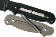 ESEE Laser Strike Knife, Black Blade, Micarta Handles, Kydex Sheath ESEE-LS-P-E - KNIFESTOCK