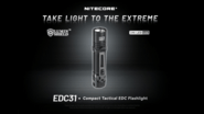 Nitecore LED Flashlight EDC31  - KNIFESTOCK