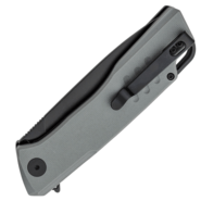 Petrified Fish PFB02 Loco Black Stonewashed D2 Gray G10 PFB02GADW - KNIFESTOCK
