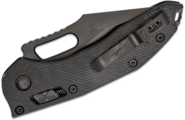 Microtech STITCH RAM LOK STD CARBON FIBER WITH DLC BLADE 169RL-1DLCTFLCFS - KNIFESTOCK