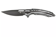 Bestech ORNETTA N690, Black stonewash, Interlayer with Carbon Fiber and G10 BL02D - KNIFESTOCK