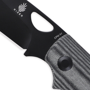 Kizer Vagnino Zipslip Slipjoint, Micarta Noire - V3507N4 - KNIFESTOCK