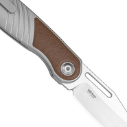 Kizer Raze S45VN, Buborék kőmosott, teljes bőr &amp; Ti Ki3720A2 - KNIFESTOCK