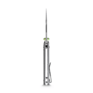 Vosteed Vombat M390 Satin Aluminum Gray A4101 - KNIFESTOCK