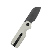 Kubey Boxer Blackwash 14C28N ,White G10 KU407E - KNIFESTOCK