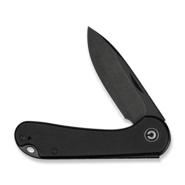 Civivi Elementum Slip Joint Black G10 Handle,Black Stonewashed 14C28N Blade - KNIFESTOCK