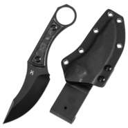 KANSEPT Niko Black TiCn Coated D2 Fixed Blade G004A1 - KNIFESTOCK