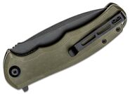 CIVIVI Praxis Black Stonewashed/G10 OD Green C803F - KNIFESTOCK