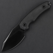 Kunwu STIFFY D. Black Micarta, VANADIS 4 DLC - KNIFESTOCK