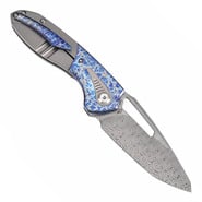 KANSEPT Thoth Damascus Frame Lock K1075T5 - KNIFESTOCK