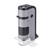 Carson 100x-250x LED MicroFlip Pocket Microscope with Smartphone Adapter MP-250 - KNIFESTOCK