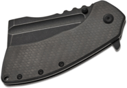 Kansept XL Korvid Blackwash CPM S35VN Liner Lock K1030A10 - KNIFESTOCK