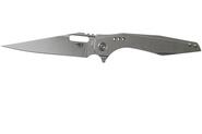 Bestech MALWARE S35VN, Stonewash+Satin, Titanium, Grey BT1902A - KNIFESTOCK