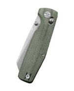 Bestech SLASHER D2 Stone wash Micarta Green Bar Lock BG56B-1 - KNIFESTOCK