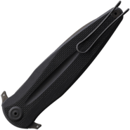 ANV Knives ANVZ400-009 Z400 Sleipner DLC Liner Lock Plain Edge G10 Black - KNIFESTOCK