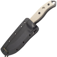 ESEE Knives ESEE-5S-E Combo Edge, Tan Micarta Handles, Black Kydex Sheath - KNIFESTOCK