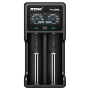 Xtar VC2SL-charger, 2.5A USB cable - KNIFESTOCK