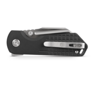 Vosteed Hedgehog S35VN Bead Blasted &amp; Brushed Black  Aluminum A1304 - KNIFESTOCK