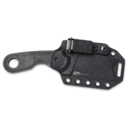 Viper BERUS1 Drop Point Stonewash M390, Black Canvas Micarta, Kydex VT4012CB - KNIFESTOCK