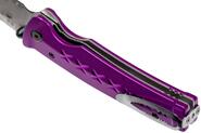 Mcusta Fusion Damascus Blade, Purple Anodized Aluminium Handle MC-162D - KNIFESTOCK