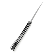 Tenable Knives Kratos Stonewashed Nitro-V White &amp; Black G10 - KNIFESTOCK