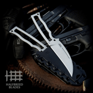 Halfbreed Blades Compact Field Knife - Fixed Blade - Pikal CFK-02 STN - N690 - KNIFESTOCK