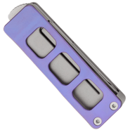 Petrified Fish PFE09 Cash Satin 14C28N Purple Titanium PFE09PS - KNIFESTOCK
