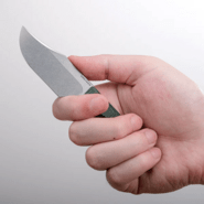 Vosteed Quokka 14C28N Stonewash Green Micarta D0601 - KNIFESTOCK