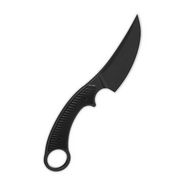 QPS Viper 10Cr15MoV, svart stonewash, Handtag: Svart G10 QS166-A2 - KNIFESTOCK